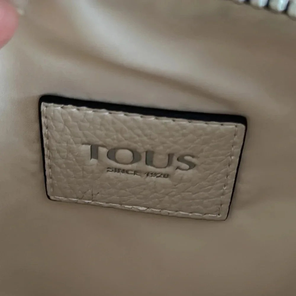 TOUS FUR and leather bag authentic 100%​